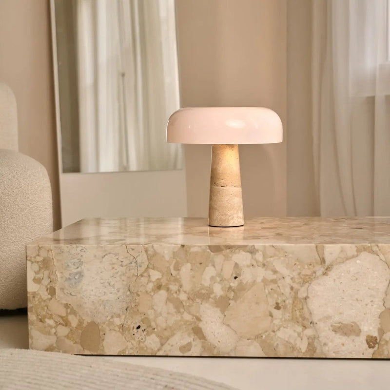 Travertine Lamps