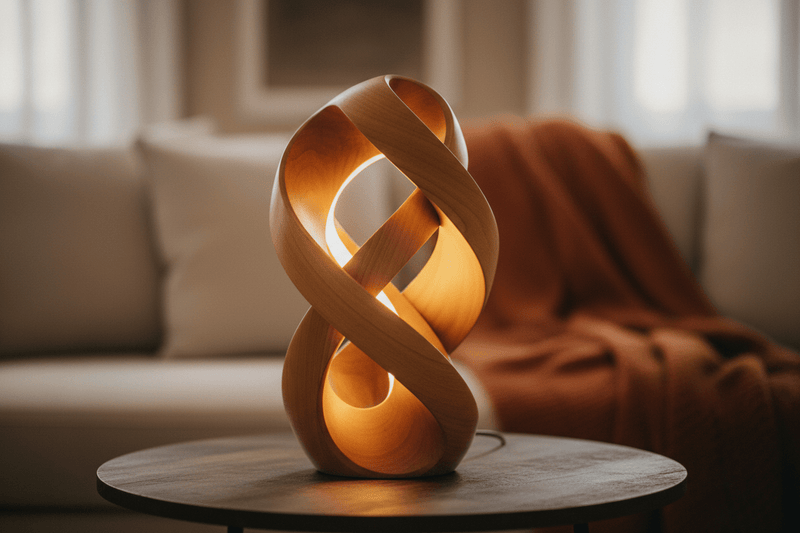 Sculptural lamps