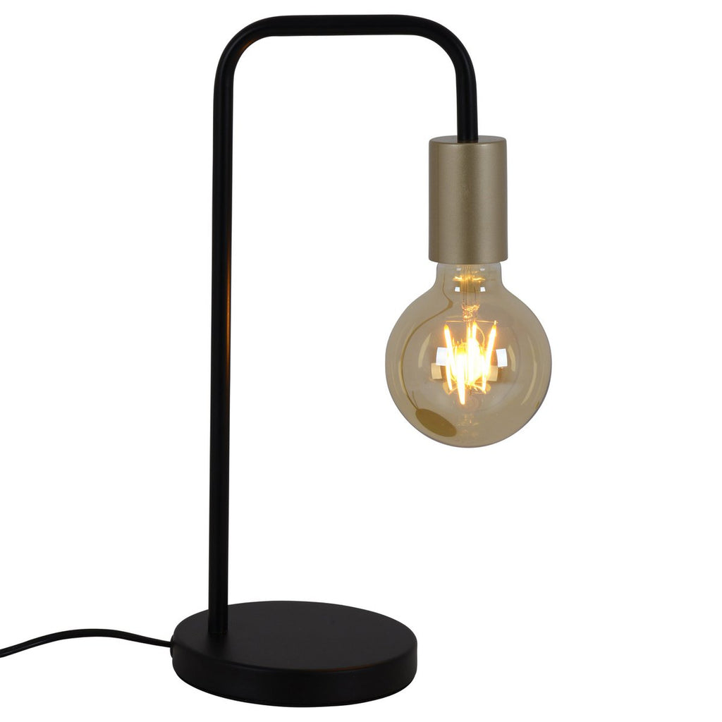 Modo Black & Gold Arch Table Lamp