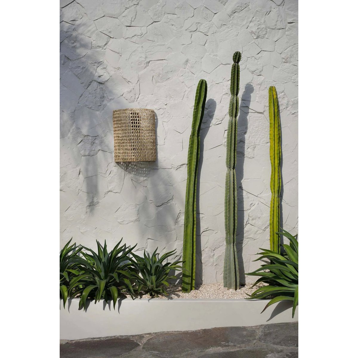 Siri Kit Natural Sisal Woven Wall Lamp