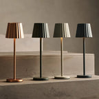 Maya stone grey lamp in Scandinavian minimalist interior