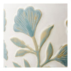 Bloom White & Blue Ceramic Planter