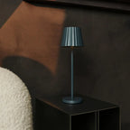 Maya rechargeable lamp touch-dim function close-up