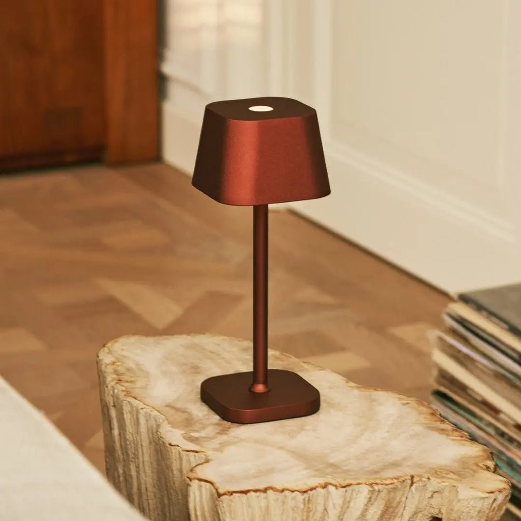 Ava Bronze Metal Rechargeable Touch Table Lamp
