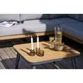 Candle holder, glass, smoked brown, set of 3