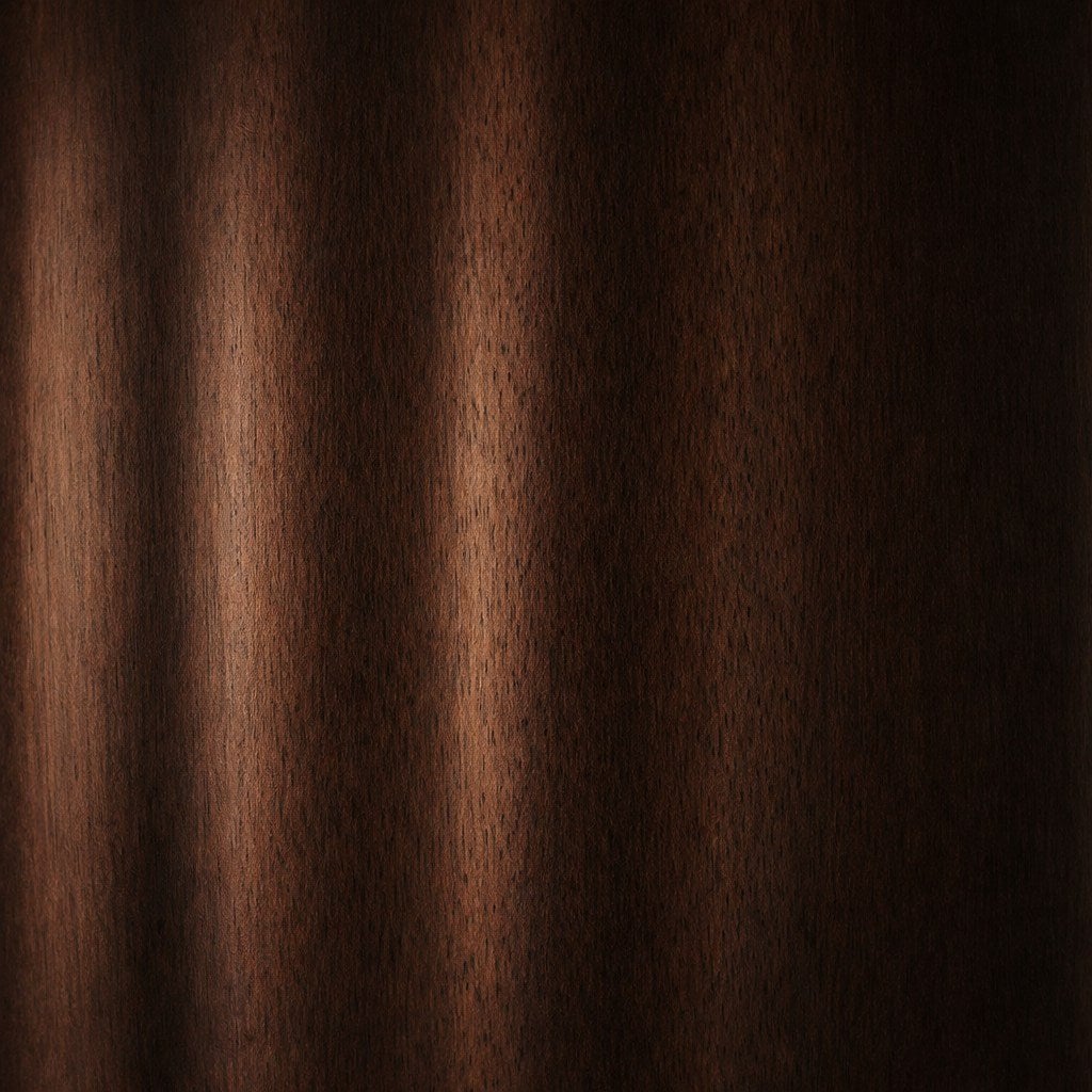 Wim Dark Brown Wood & Glass Cordless Table Lamp