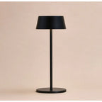 Hugo Midnight Black Metal Touch Table Lamp