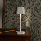 Ava metal lamp USB-C charging port detail