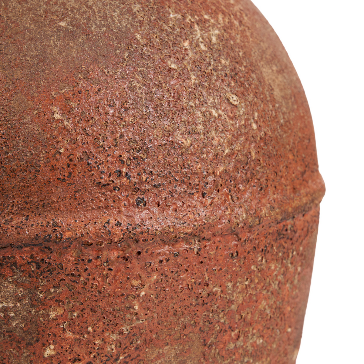 Amphora Rustica Terracotta Vase