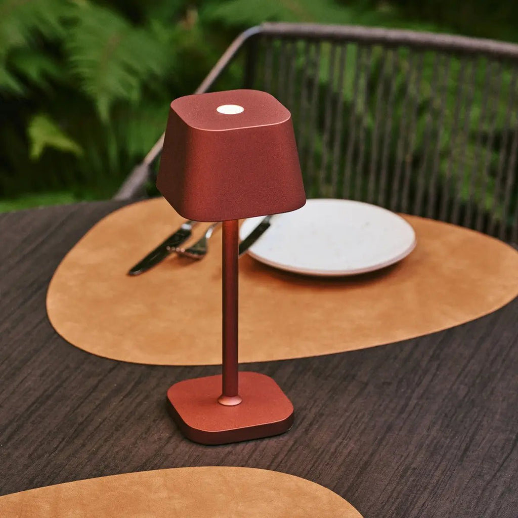 Ava Bronze Metal Rechargeable Touch Table Lamp