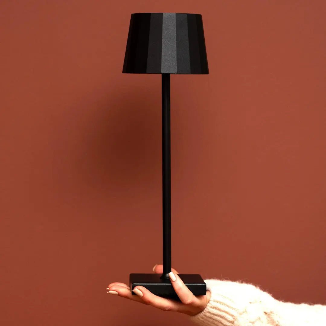 William rechargeable table lamp candlelight mode warm glow