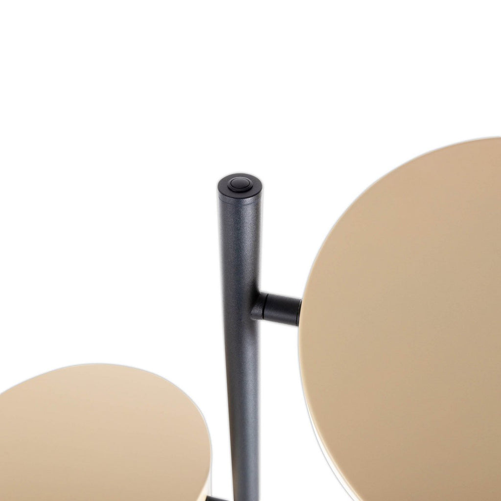 Tessa Almond LED Dual-Head Floor Lamp