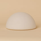 Siebe Light Brown Wood & Glass Cordless Table Lamp