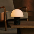 Maes Nero Marquina Marble Rechargeable Table Lamp
