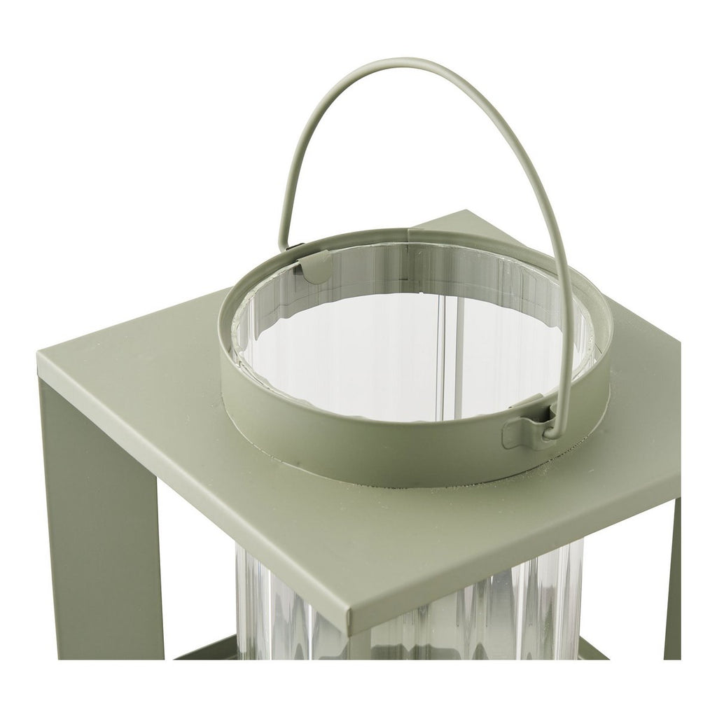 Lohals Laterne, Glas/Metall, grün, 18x18x20,5 cm