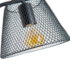 Korie Black Wire Mesh Table Lamp