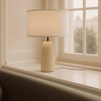 Charlotte corded table lamp in modern interior styling