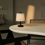 Rover black wood lamp in minimalist interior