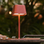Ava Bronze Metal Rechargeable Touch Table Lamp