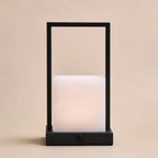 Nola cordless lamp full product view on white background