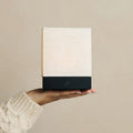 Zano black linen rechargeable cordless table lamp