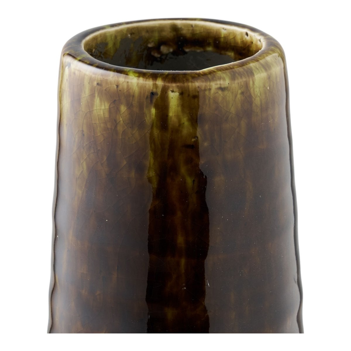 Terra compact vase full product view on white background