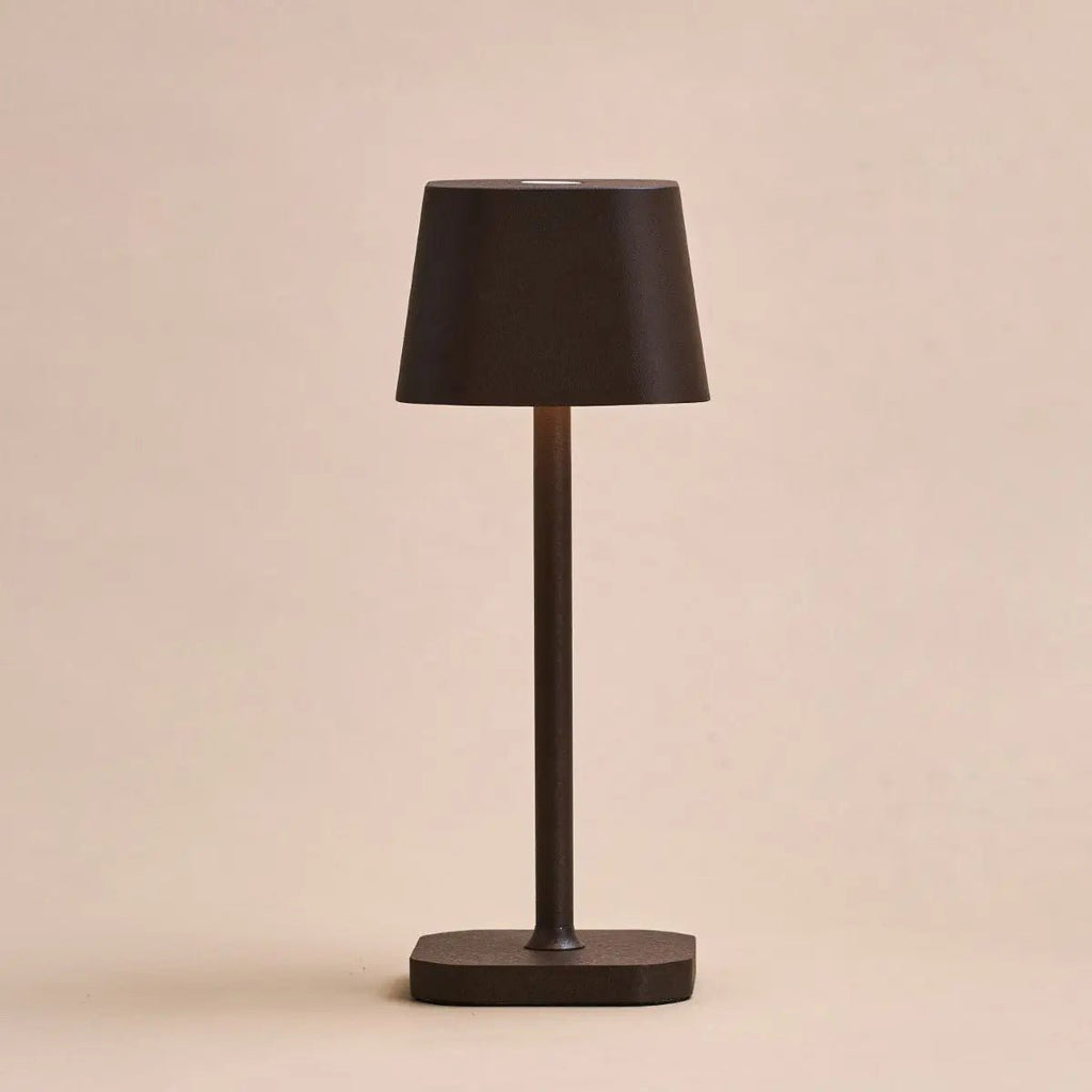 Ava cordless lamp styled in contemporary interior