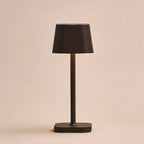 Ava cordless lamp styled in contemporary interior