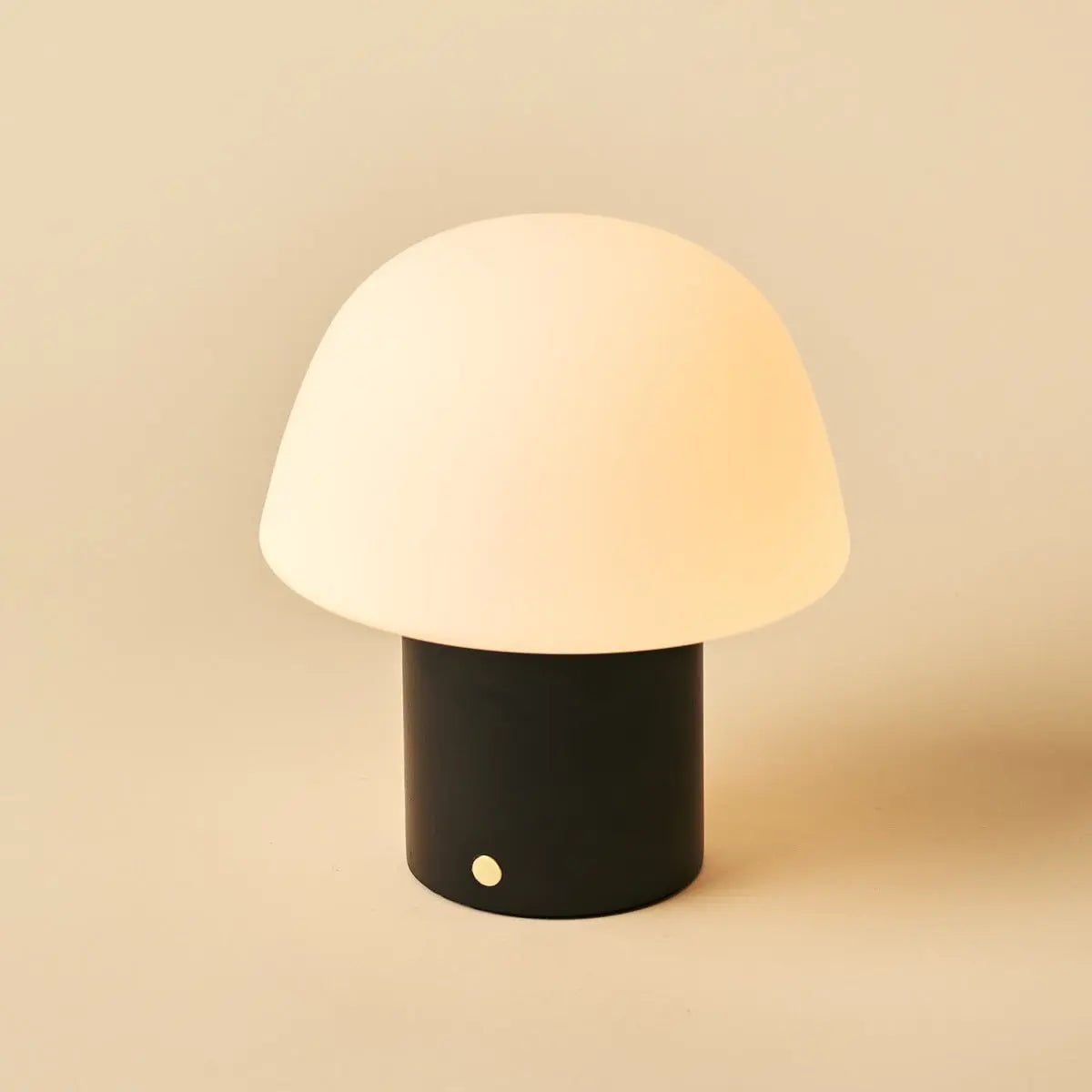 Yannick frosted glass lamp in Scandinavian interior