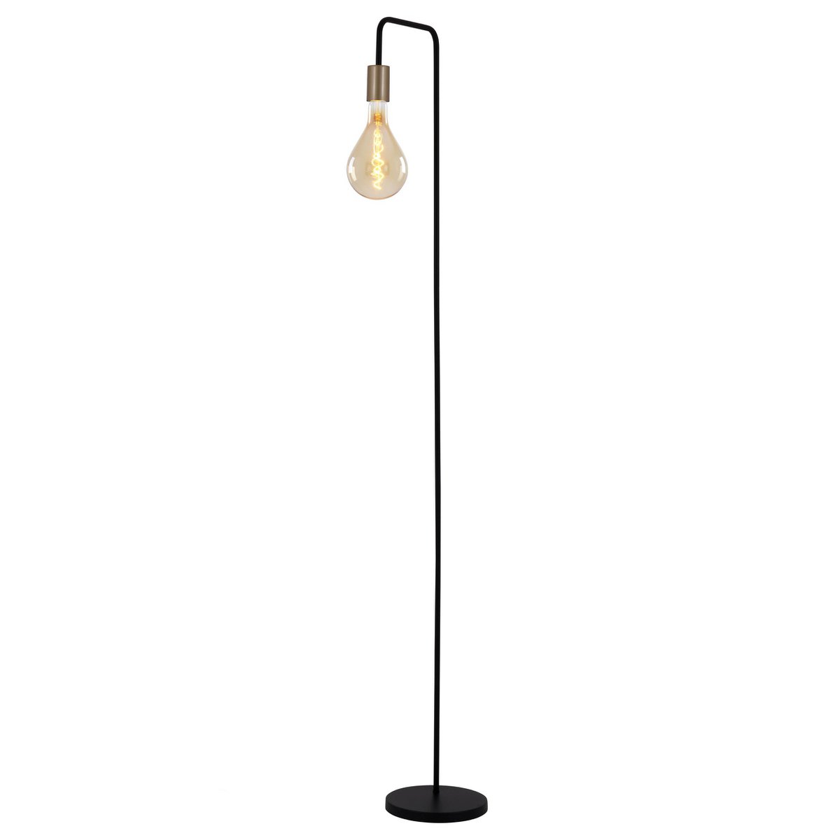 Modo Black & Gold Minimalist Floor Lamp