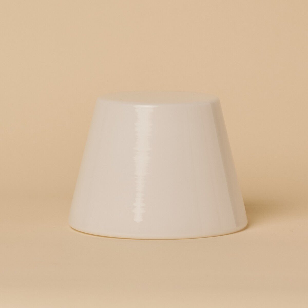 Lex Light Brown Wood & Glass Cordless Table Lamp