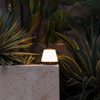 Liv cordless lamp in bedroom on bedside table
