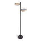 Tessa Almond LED Dual-Head Floor Lamp