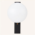 Matthew Black Wood Cordless Wall Lamp