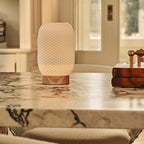 Aurora cordless lamp 5000 mAh battery detail