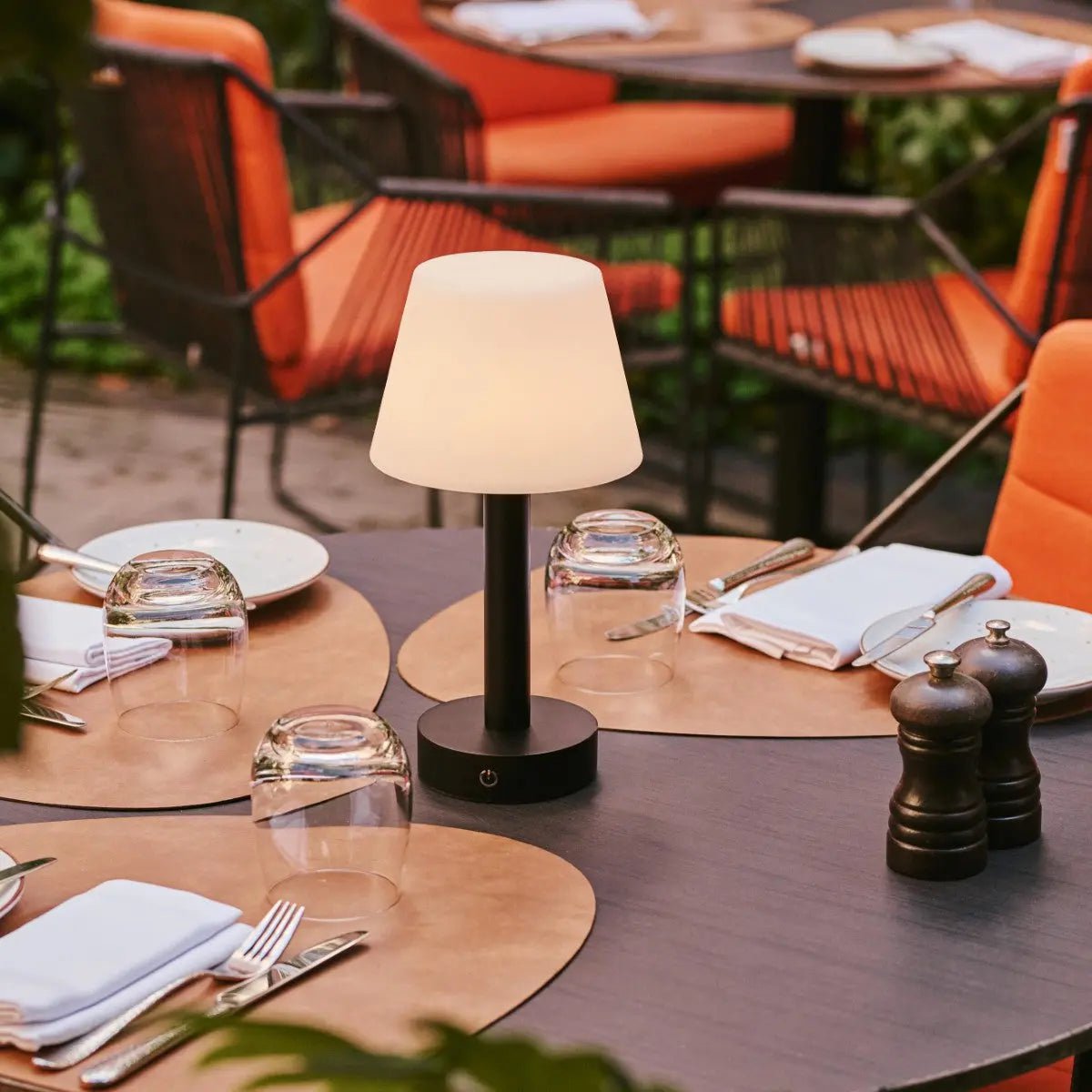 Zoe rechargeable lamp 4000 mAh battery detail