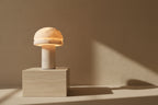 Leonardo alabaster lamp as luxury decorative statement piece