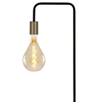 Modo Black & Gold Minimalist Floor Lamp