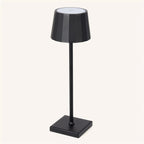 William metal lamp on outdoor covered terrace