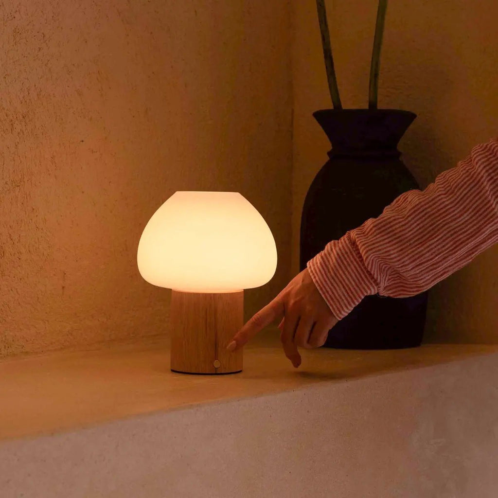 Fynn rechargeable lamp candlelight warm mode