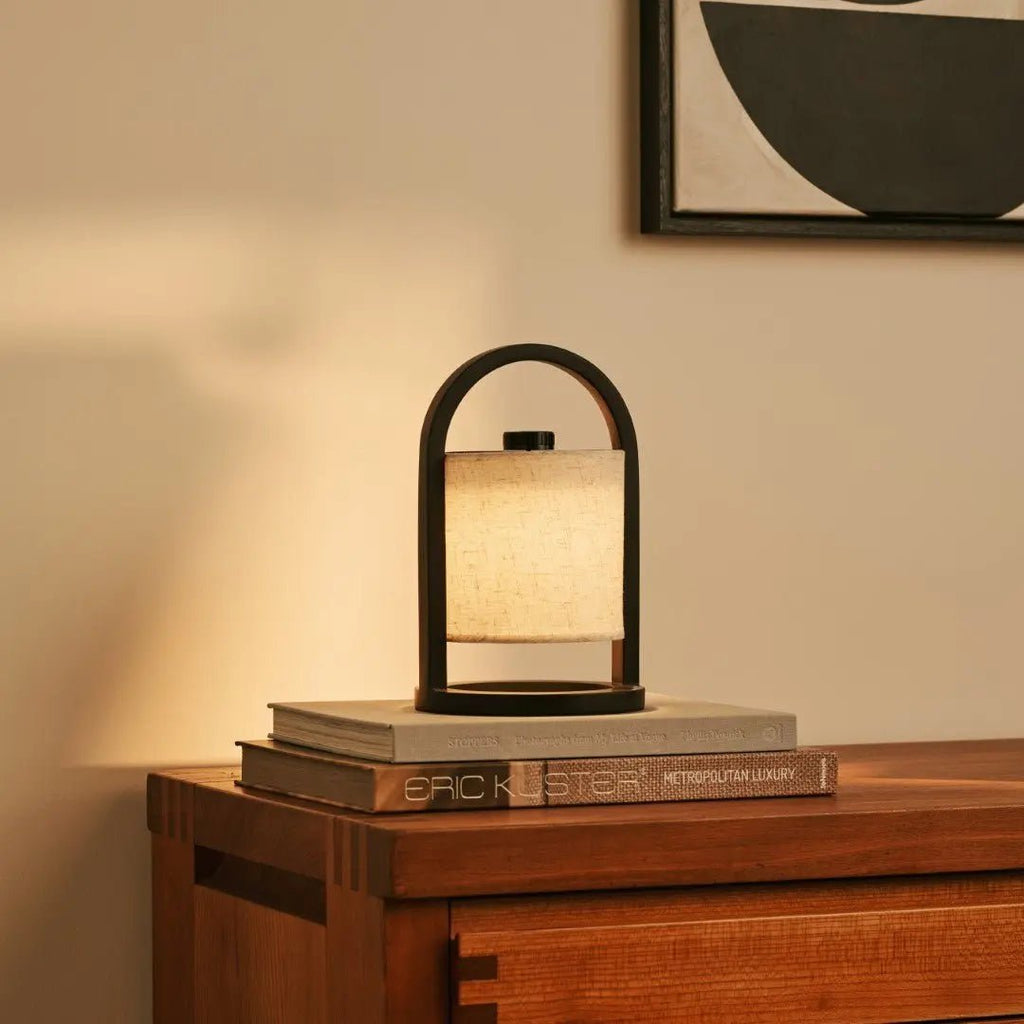 River cordless lamp overhead view