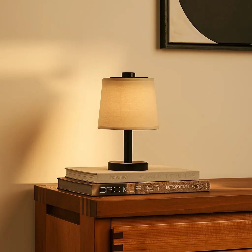 Rover cordless lamp USB-C charging port detail