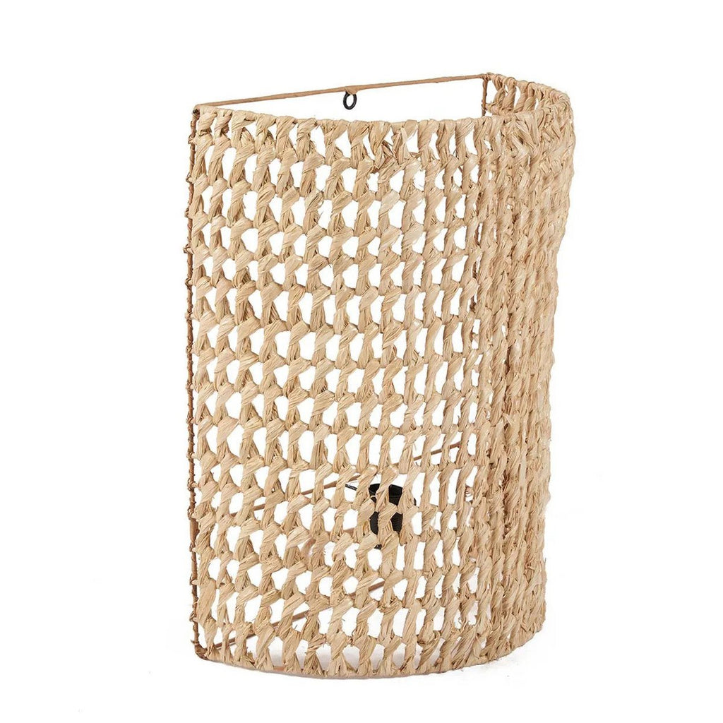 Siri Kit Natural Sisal Woven Wall Lamp
