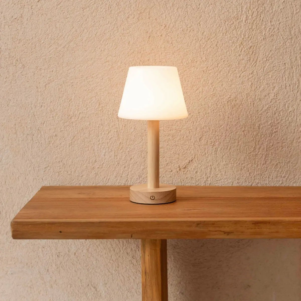 Zoe rechargeable cordless lamp task light bright mode