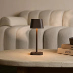 Ava metal lamp USB-C charging port detail