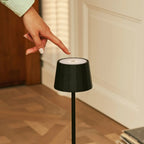 William rechargeable lamp full product view on white background