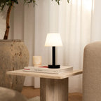 Zoe cordless lamp candlelight mode warm setting