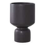 Elba Black Ceramic Plant Pot