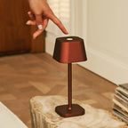 Ava Bronze Metal Rechargeable Touch Table Lamp