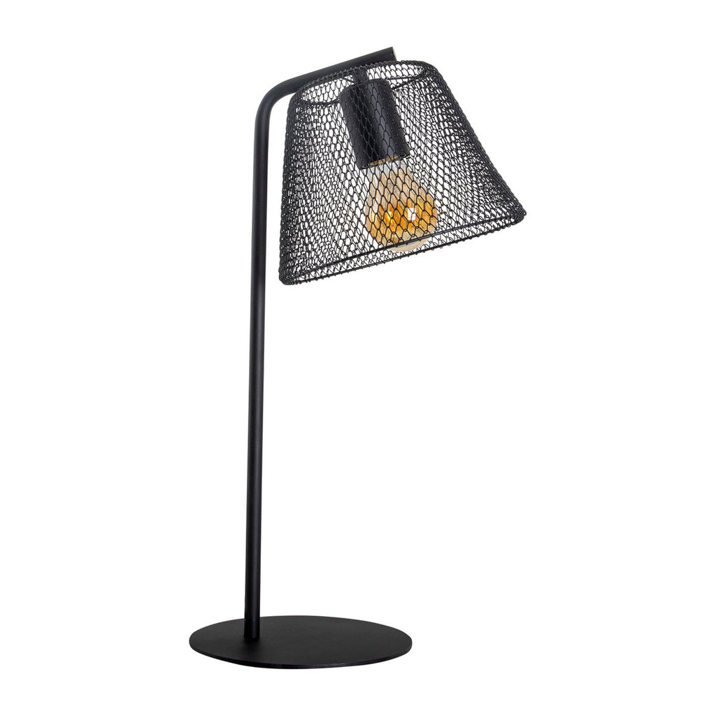 Korie Black Wire Mesh Table Lamp